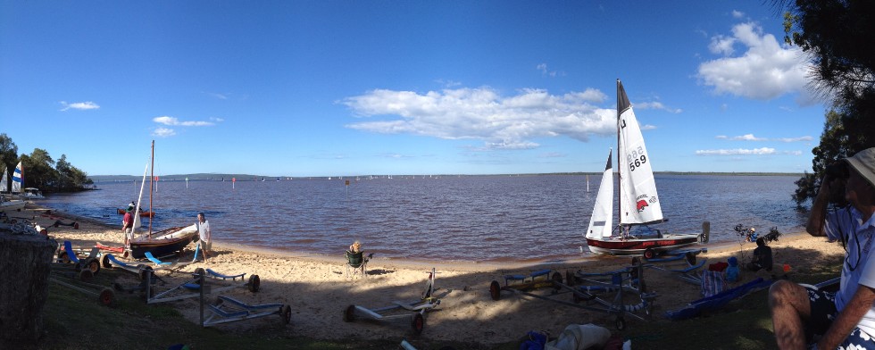 Lake Cootharaba launching